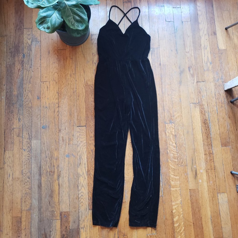 Bik Bok velvety criss cross jumper
